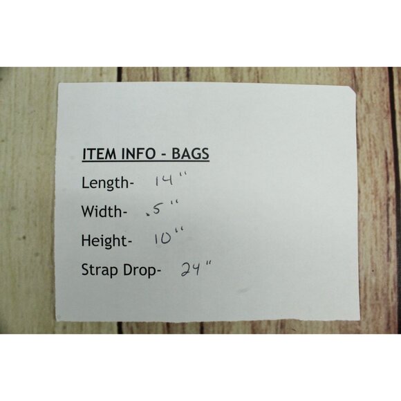 Michael Kors Brown Leather Crosby Shoulder Crossbody Bag - Picture 12 of 12